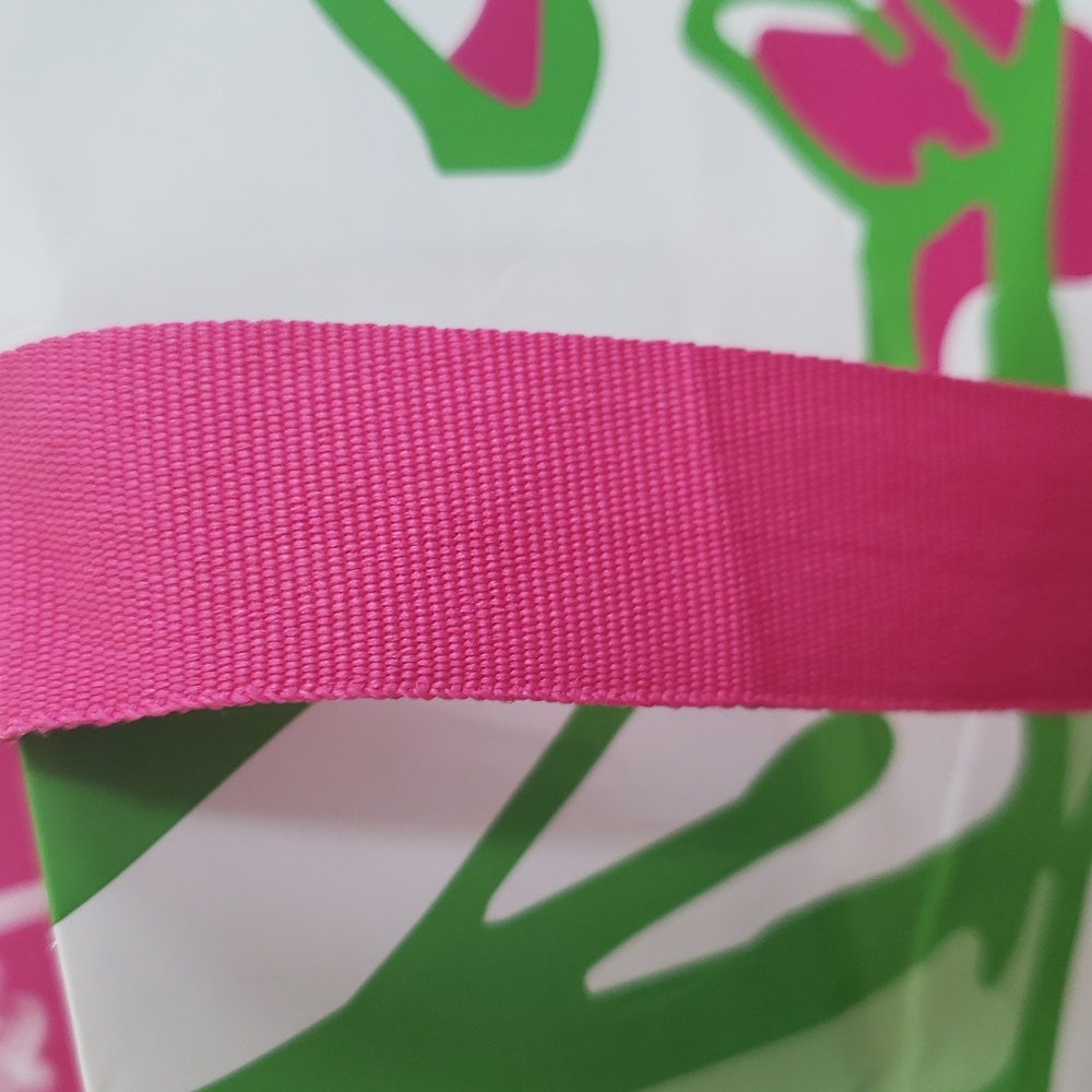 Lilly Pulitzer Tropical Pink and Green Tote - Picture 7 of 7
